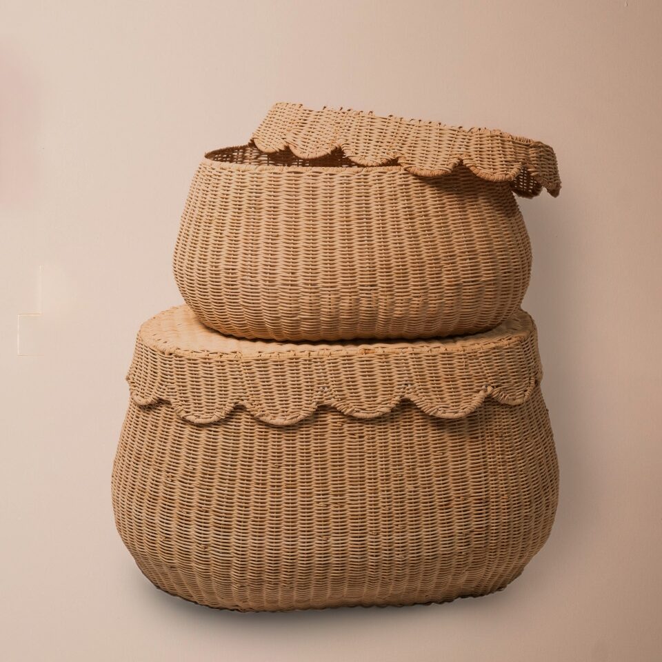 Coffre en rotin Tulip