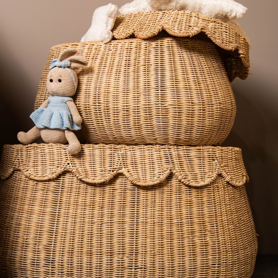 Coffre en rotin Tulip