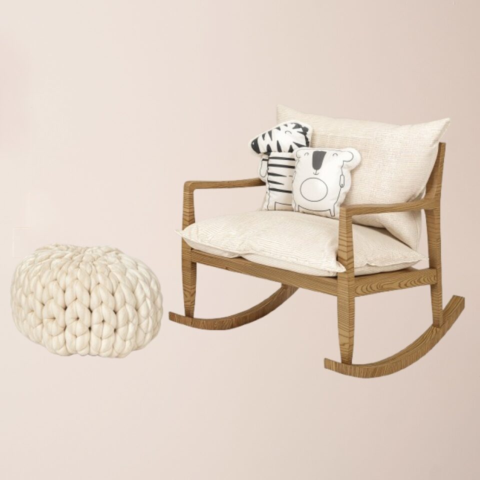 Fauteuil a bascule wild